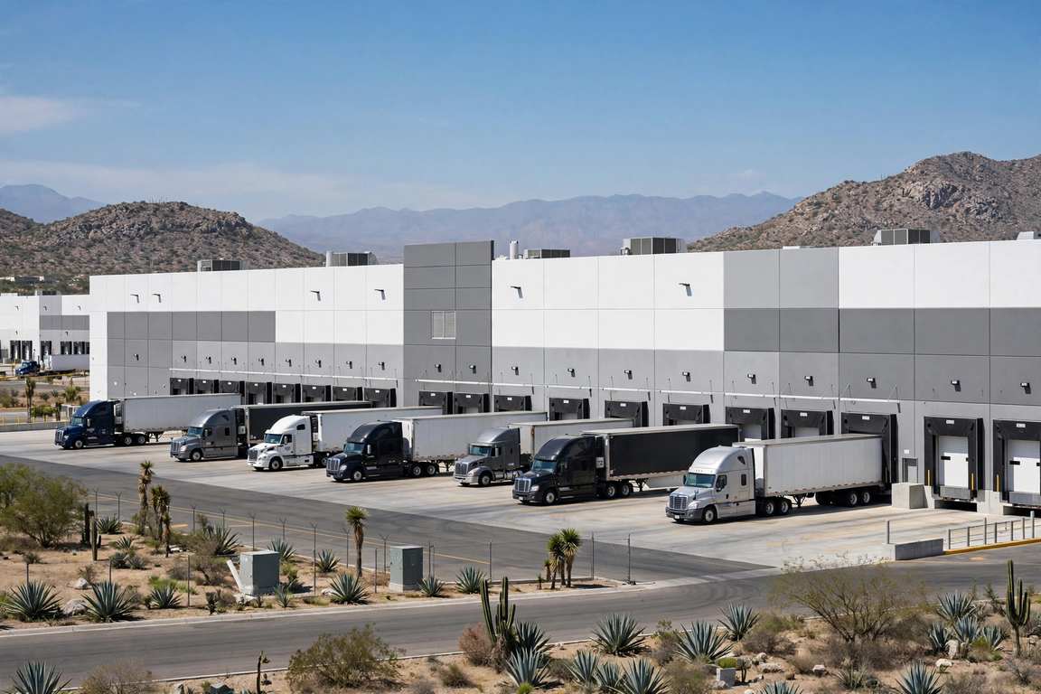 Distribution operations moving freight across Mexico